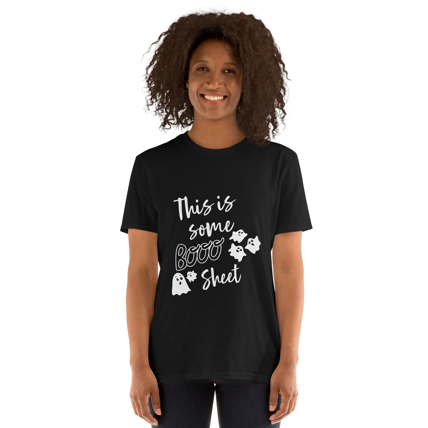 Boo Sheet Short-Sleeve Unisex T-Shirt