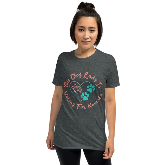 Dog Lady Short-Sleeve Unisex T-Shirt