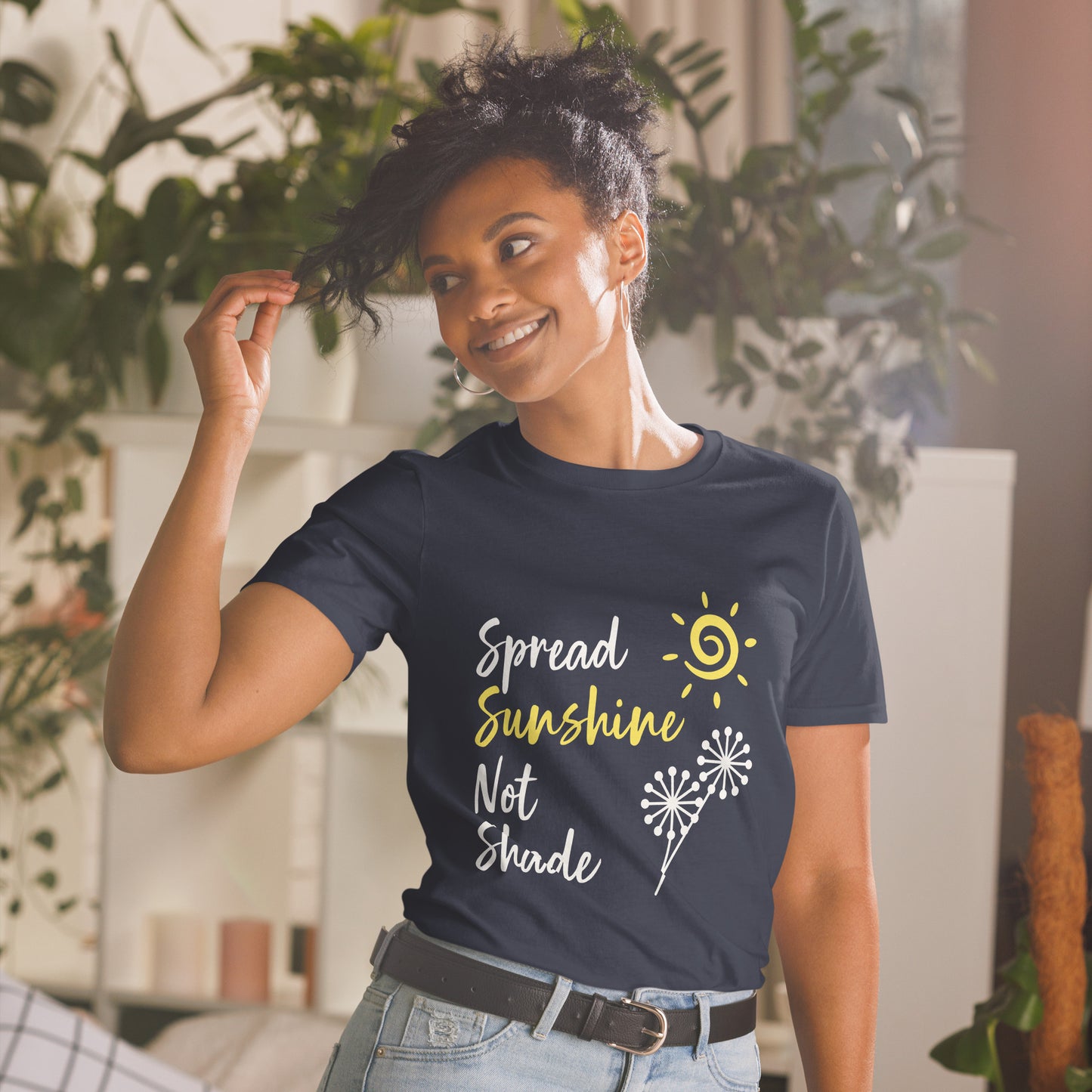 Spread Sunshine Not Shade Short-Sleeve Unisex T-Shirt