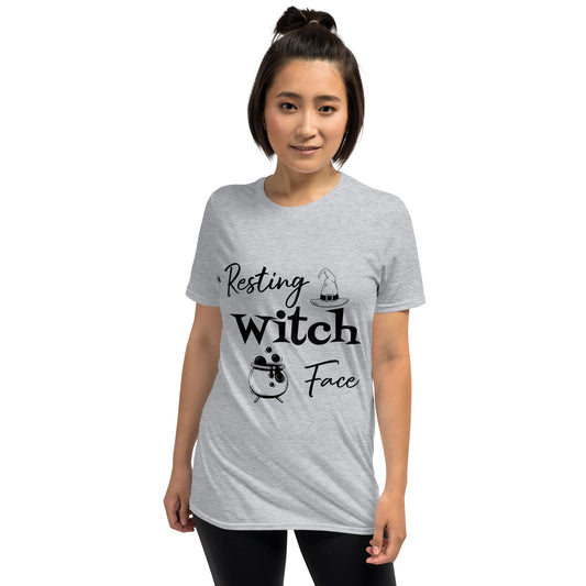 Resting Witch Face Short-Sleeve Unisex T-Shirt