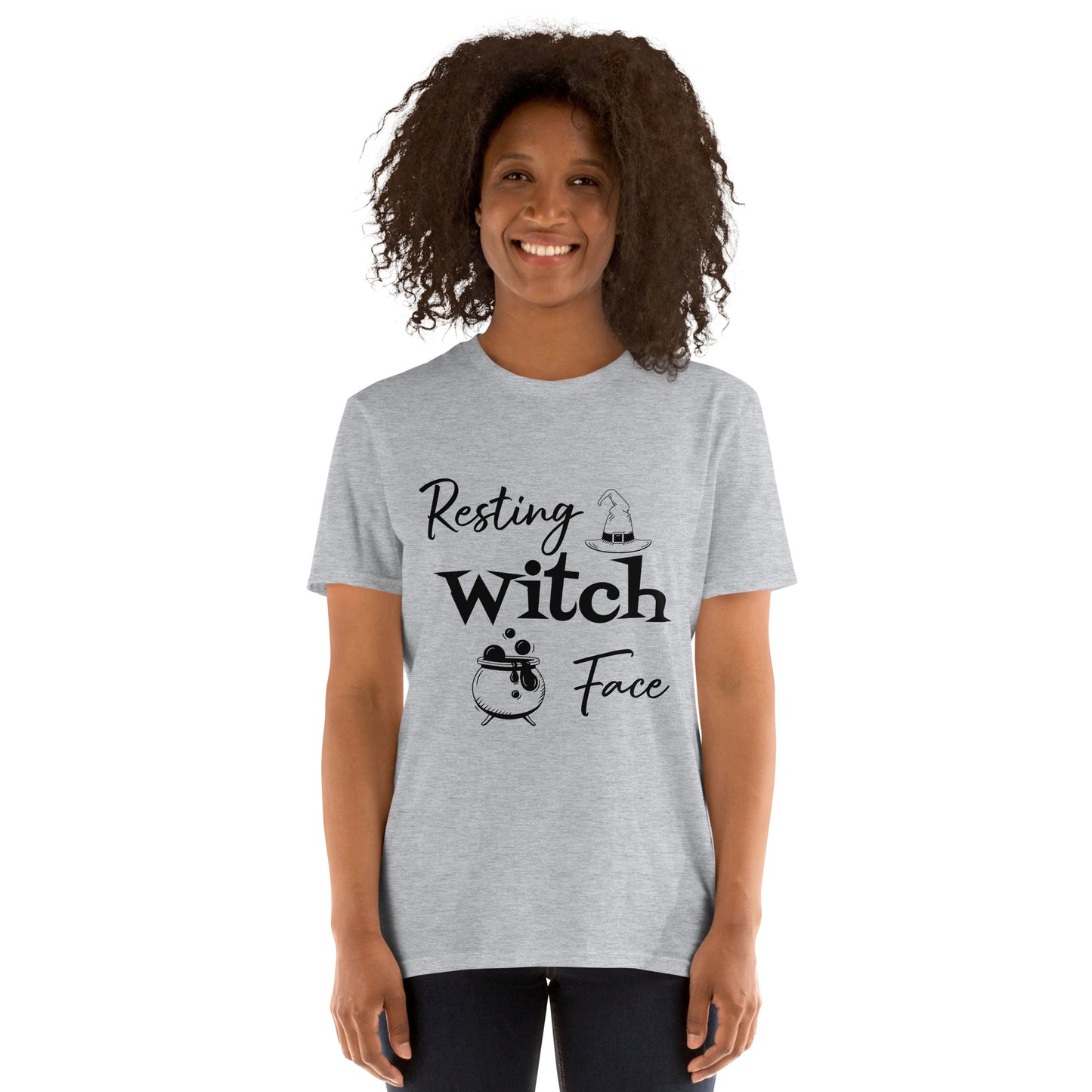 Resting Witch Face Short-Sleeve Unisex T-Shirt