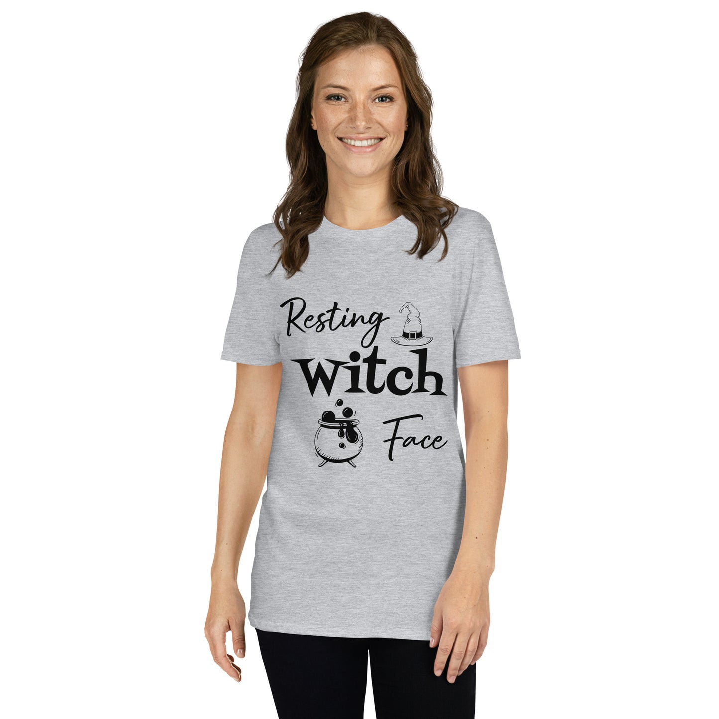 Resting Witch Face Short-Sleeve Unisex T-Shirt